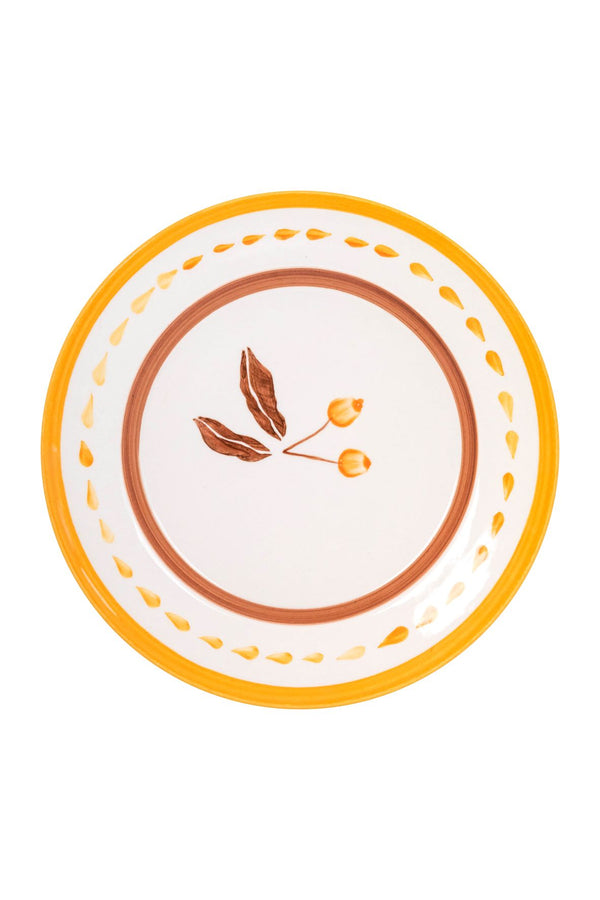 JDD Chontaduro Salad Plate  / Yellow